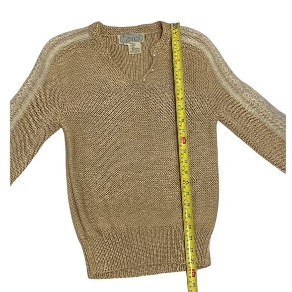 𝅺NANNEL Vintage Angora Blend Handknit Sweater - Picture 6 of 8